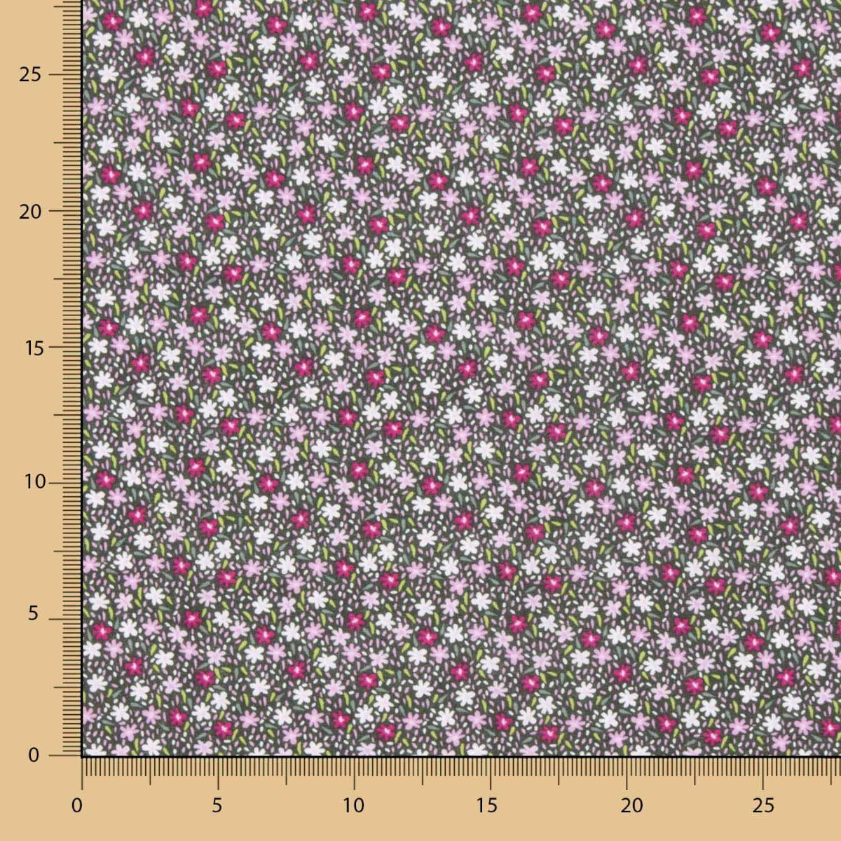 Andrea Flower Baumwolle Popeline - Ribes y Casals