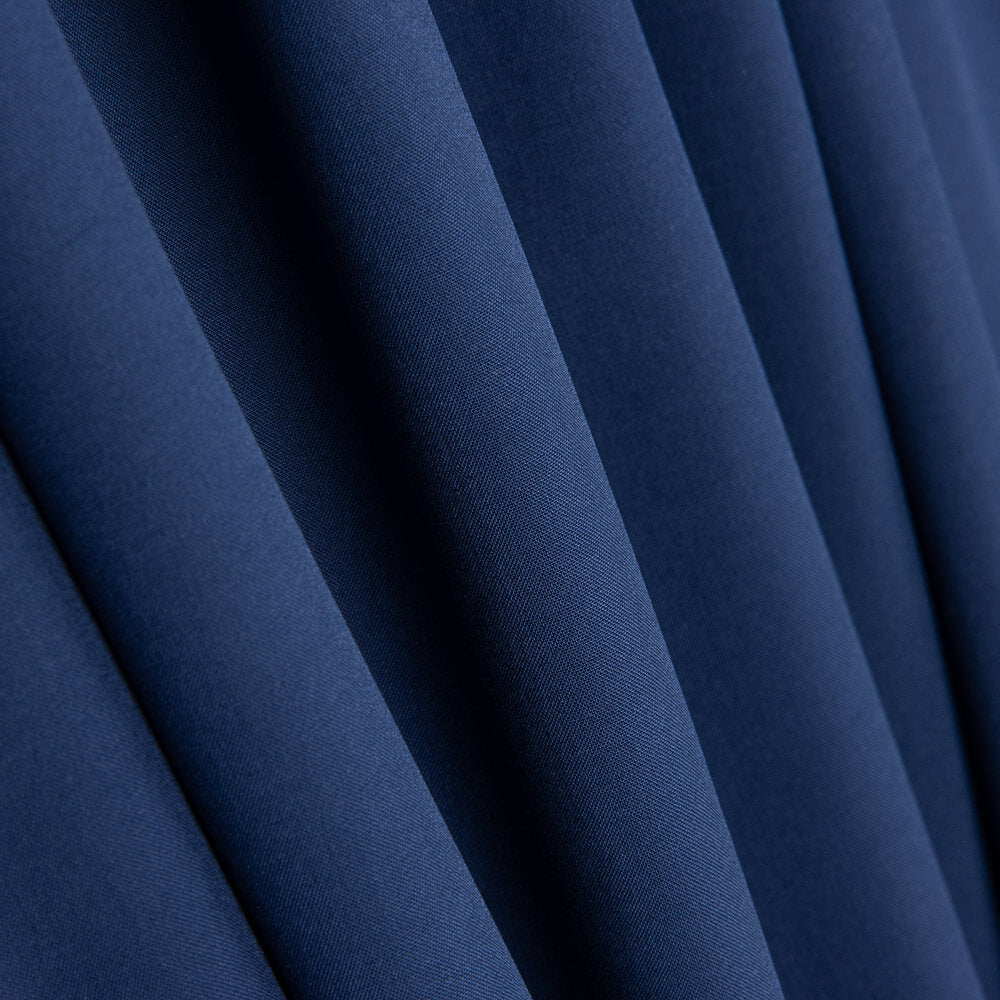 Marineblauer Viskose-Stoff - Ribes y Casals