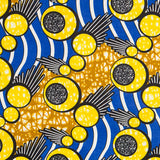 Afrikanischer Wachsstoff-Rest Kiah – verschiedene Maße x Breite 110 cm - Ribes y Casals