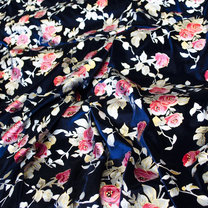 Samt Nelke Metall Fuchsia - Ribes y Casals