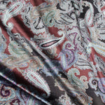 Kastanienbrauner Kaschmir-Stretch-Velours - Ribes y Casals