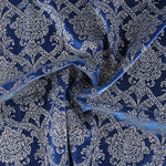 Blauer Glitzer-Fantasie-Samt - Ribes y Casals