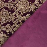 Fantasy Samt Glitter Bourdeaux - Ribes y Casals