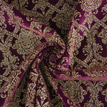 Fantasy Samt Glitter Bourdeaux - Ribes y Casals