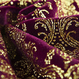 Fantasy Samt Glitter Bourdeaux - Ribes y Casals