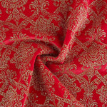 Roter Glitzer-Fantasie-Samt - Ribes y Casals