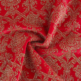 Roter Glitzer-Fantasie-Samt - Ribes y Casals