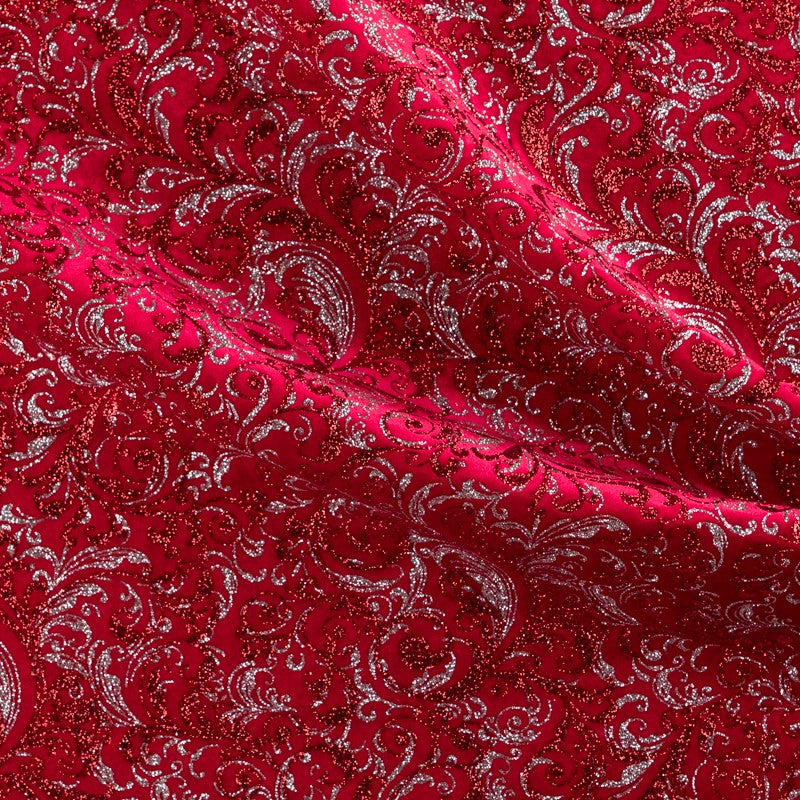Roter Fantasy-Samt - Ribes y Casals