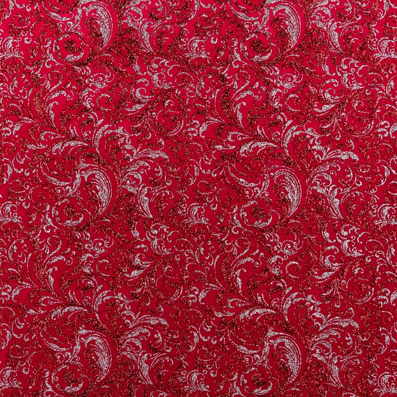 Roter Fantasy-Samt - Ribes y Casals