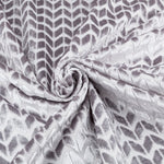 Silber Jacquard Jacquard Samt - Ribes y Casals