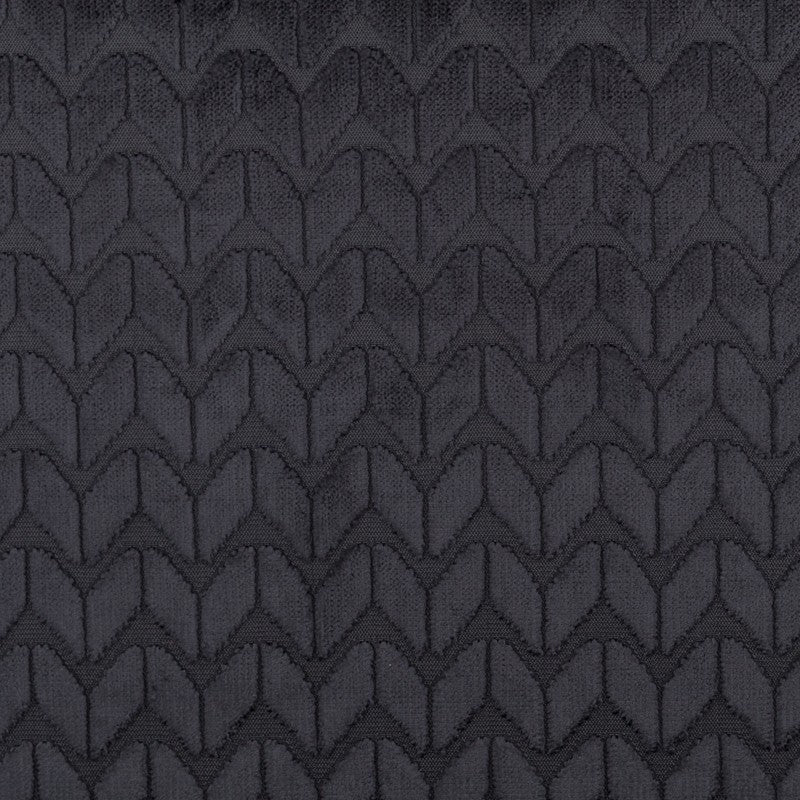 Samt Jacquard Schwarz - Ribes y Casals