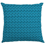 Türkisfarbener Jacquard-Samt - Ribes y Casals