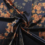 Lurexsamt Florenz Blau - Ribes y Casals