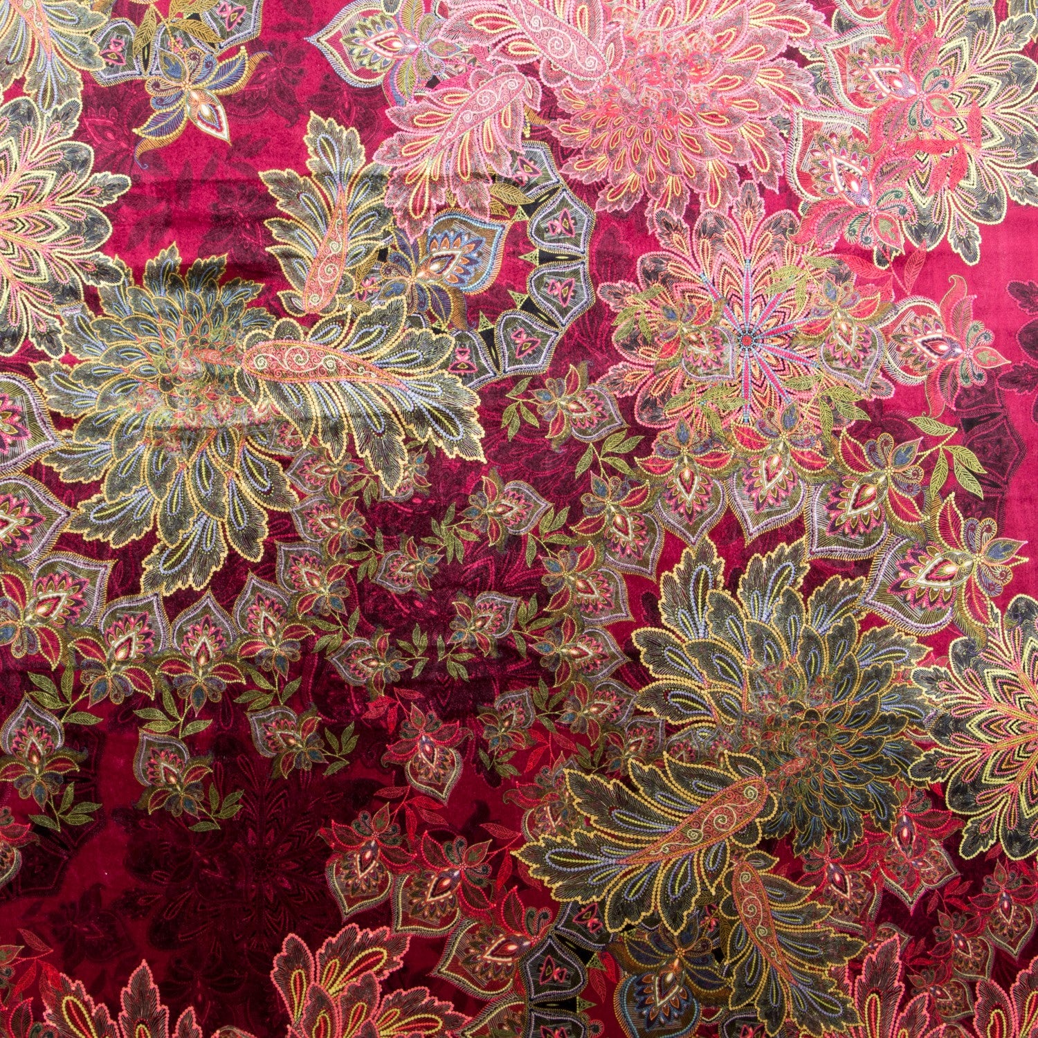 Samt Mandala Granat - Ribes y Casals