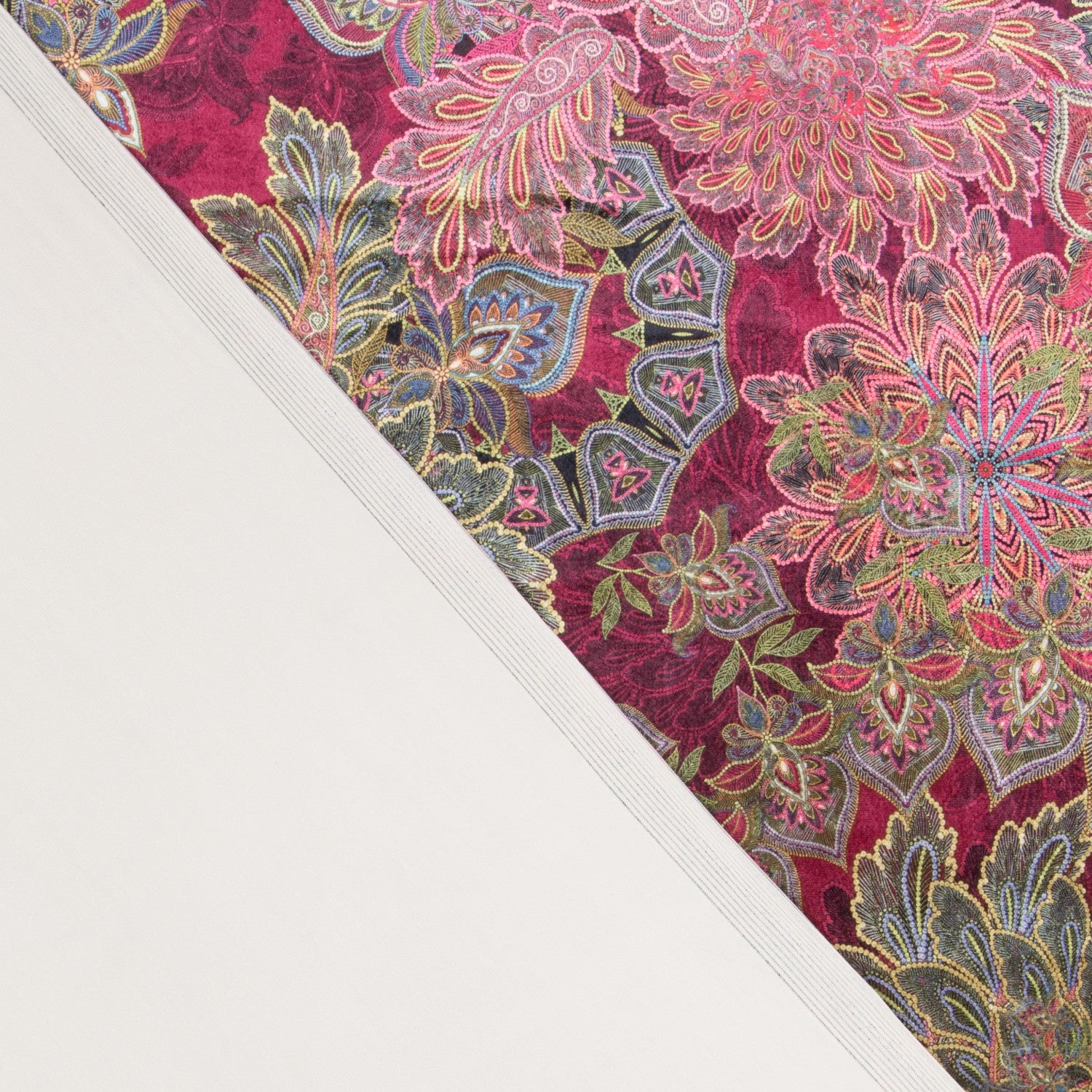 Samt Mandala Granat - Ribes y Casals