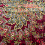 Samt Mandala Granat - Ribes y Casals