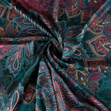 Samt Mandala Grün - Ribes y Casals