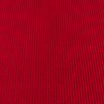 Samt Moda Gerippt Rot - Ribes y Casals