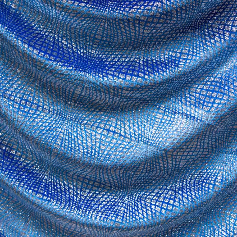 Blauer Glitzer-Samt - Ribes y Casals