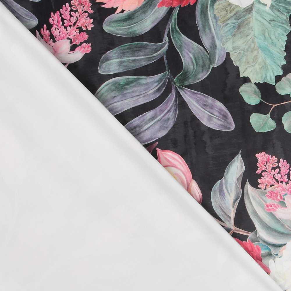 Tropical Tapestry Velvet Schwarz - Ribes y Casals