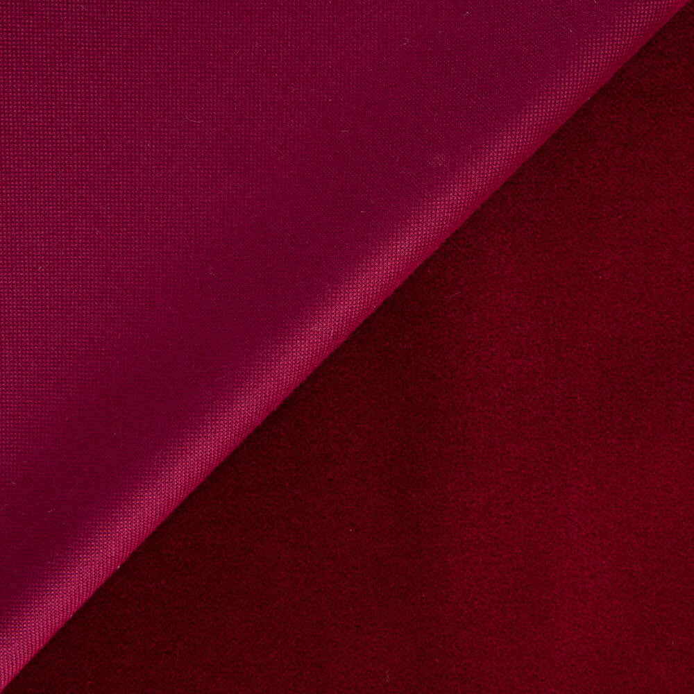 Bordeauxroter Baumwollsamt - Ribes y Casals