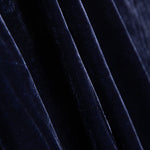 Marineblauer Seidensamt - Ribes y Casals