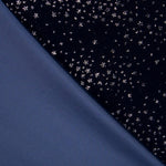 Samt Spandex Sparkles Marine - Ribes y Casals