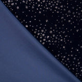 Samt Spandex Sparkles Marine - Ribes y Casals