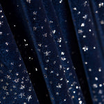 Samt Spandex Sparkles Marine - Ribes y Casals