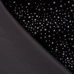 Samt Spandex Sparkles Schwarz - Ribes y Casals