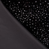 Samt Spandex Sparkles Schwarz - Ribes y Casals