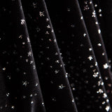 Samt Spandex Sparkles Schwarz - Ribes y Casals