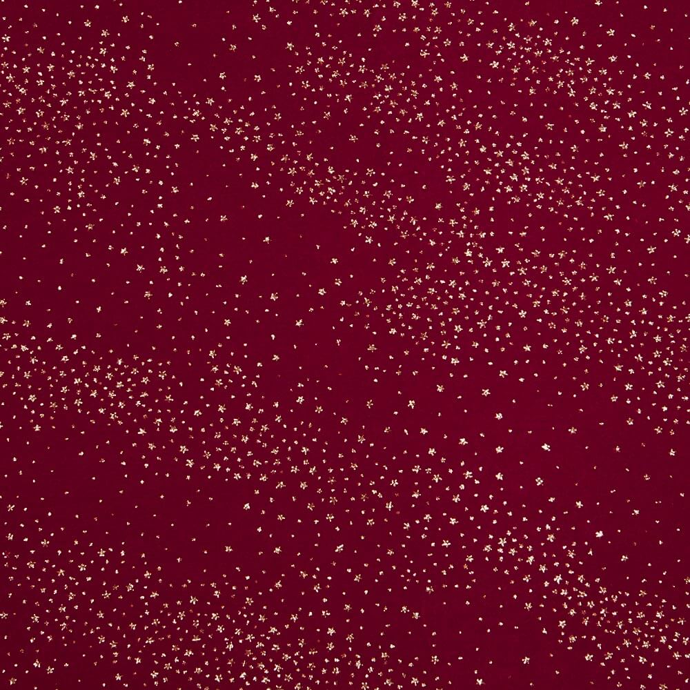 Samt Spandex Glitzergranate - Ribes y Casals