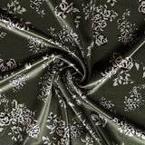Samt Lycra Bouquet Kaki - Ribes y Casals