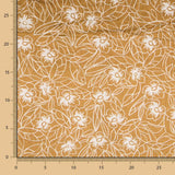 Samt Lycra Blume Zweifarbig Ocker - Ribes y Casals