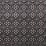 Samt Lycra Geo Schwarz - Ribes y Casals
