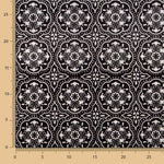 Samt Lycra Geo Schwarz - Ribes y Casals