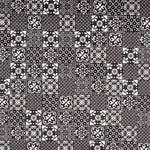 Mosaik-Lycra-Samt Schwarz - Ribes y Casals