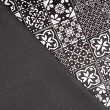 Mosaik-Lycra-Samt Schwarz - Ribes y Casals