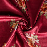 Samt Moda Blumen Granat - Ribes y Casals
