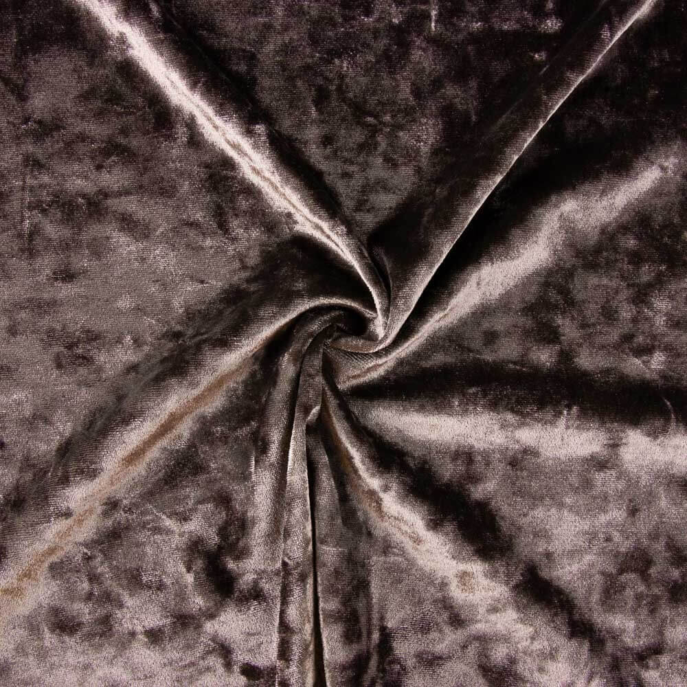 Brown Fashion Velvet Retal - Verschiedene Größen x Breite 150 cm - Ribes y Casals