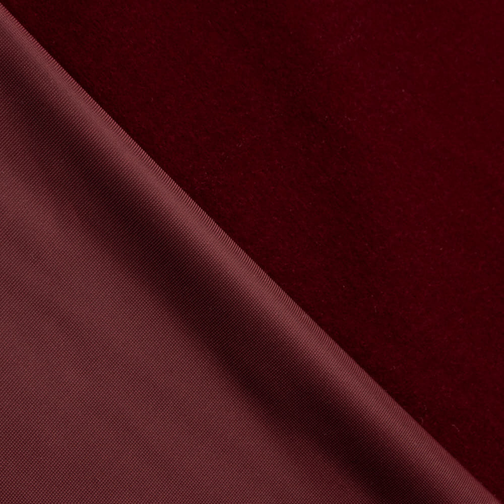 Polyester-Samt-Granat - Ribes y Casals