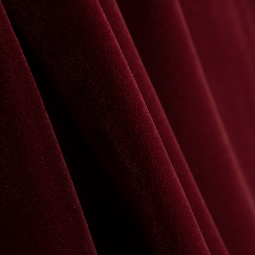 Polyester-Samt-Granat - Ribes y Casals