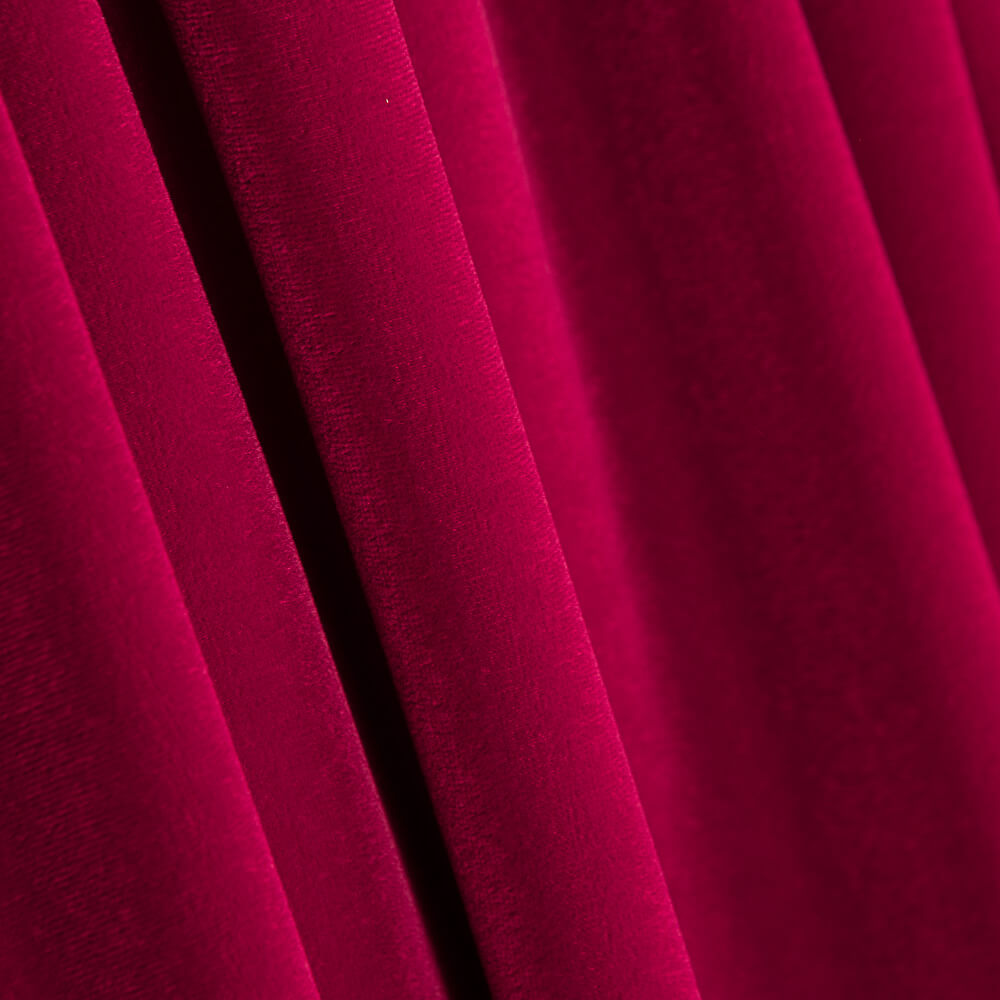 Polyester Samt Rot Theater - Ribes y Casals