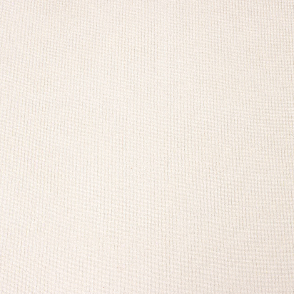 Ecru Einfarbiger Wandteppich mit Samtbesatz 160x145 cm - Ribes y Casals