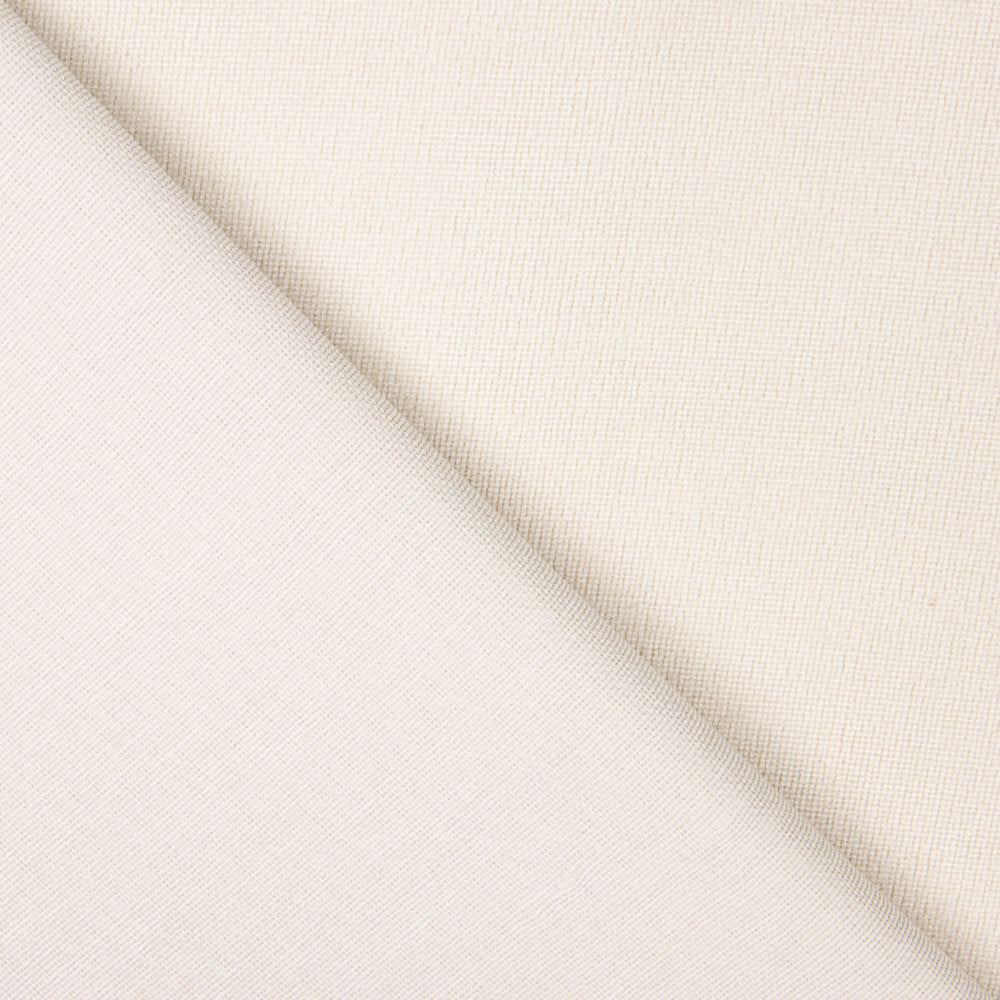 Ecru Einfarbiger Wandteppich mit Samtbesatz 160x145 cm - Ribes y Casals