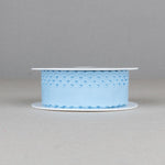 Stickereistreifen Hellblau 37mm - Ribes y Casals