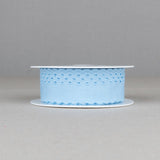 Stickereistreifen Hellblau 37mm - Ribes y Casals