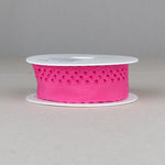 Fuchsia Stickereistreifen 37mm - Ribes y Casals