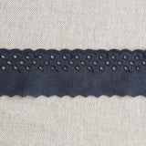 Stickereistreifen Navy 37mm - Ribes y Casals